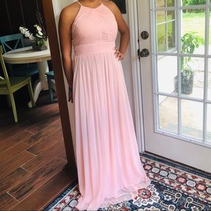 🌸🌿Chiffon floor-length bridesmaid👰🏽